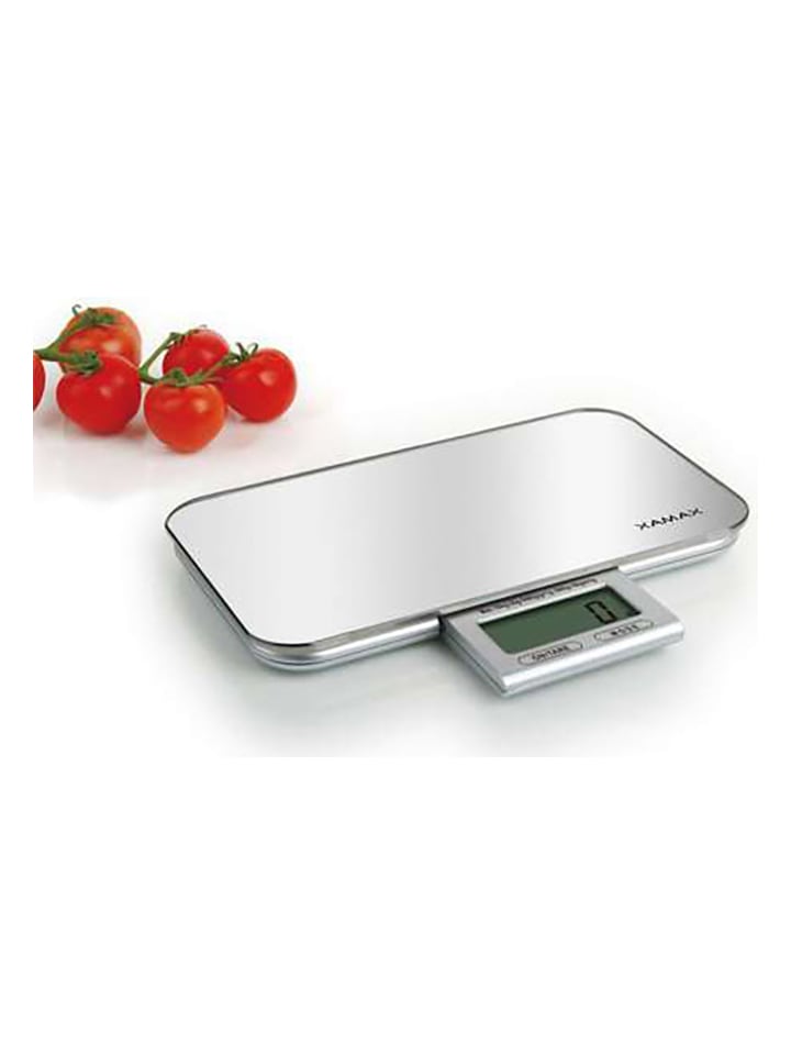 Pebbly Digitale Feinwaage in Silber - (L)23 x (B)13 x (H)2 cm günstig kaufen onesize