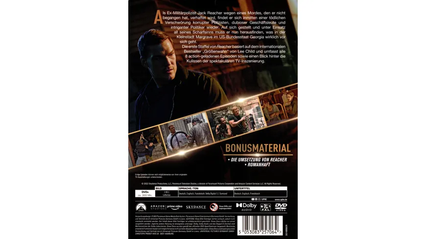 Reacher - Staffel 1  [3 DVDs]