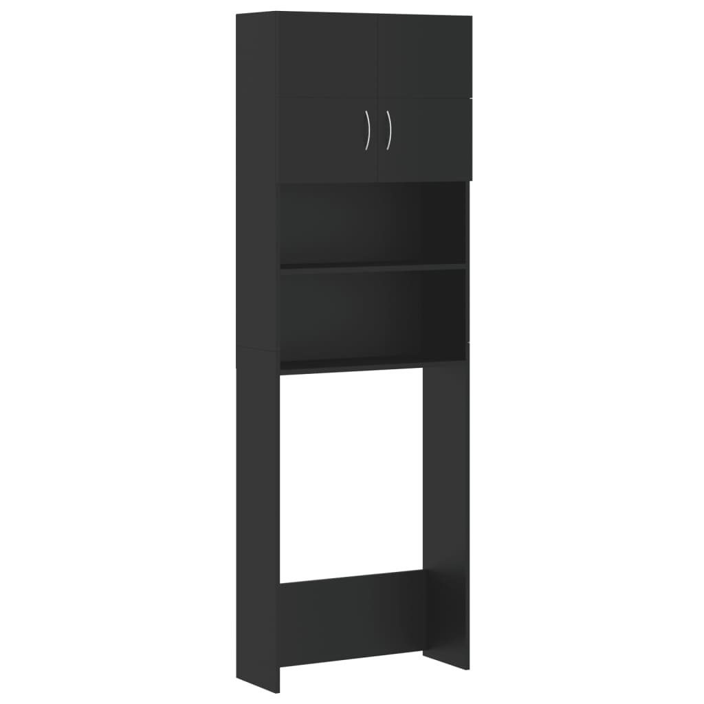 vidaXL Waschmaschinenumbauschrank Waschmaschinenschrank-Set Weiß 96 x 25,5 x 190 cm Holzwerkstoff