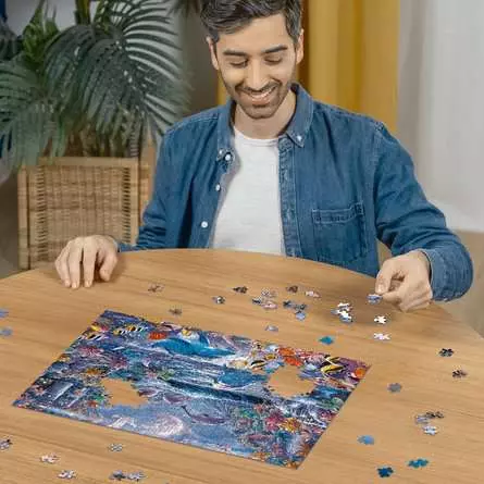Puzzle 500 Teile - Im Zauber des Mondlichts