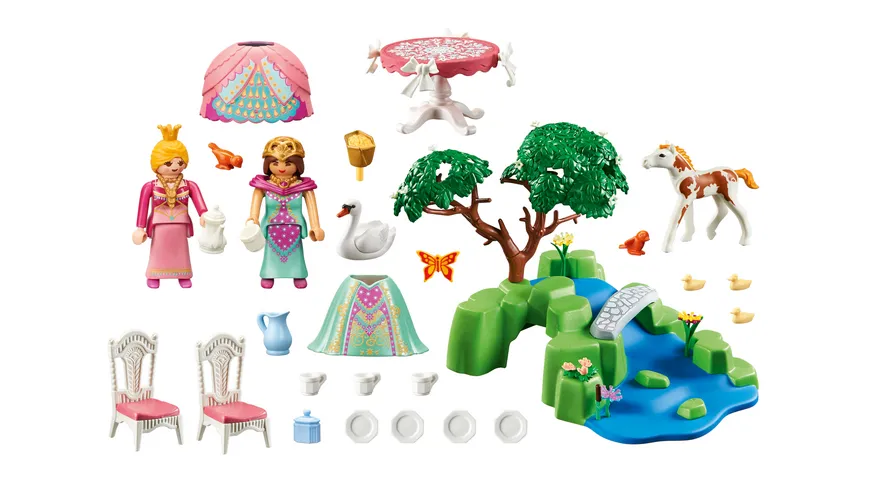 PLAYMOBIL 70961 - Princess - Prinzessinnen-Picknick mit Fohlen