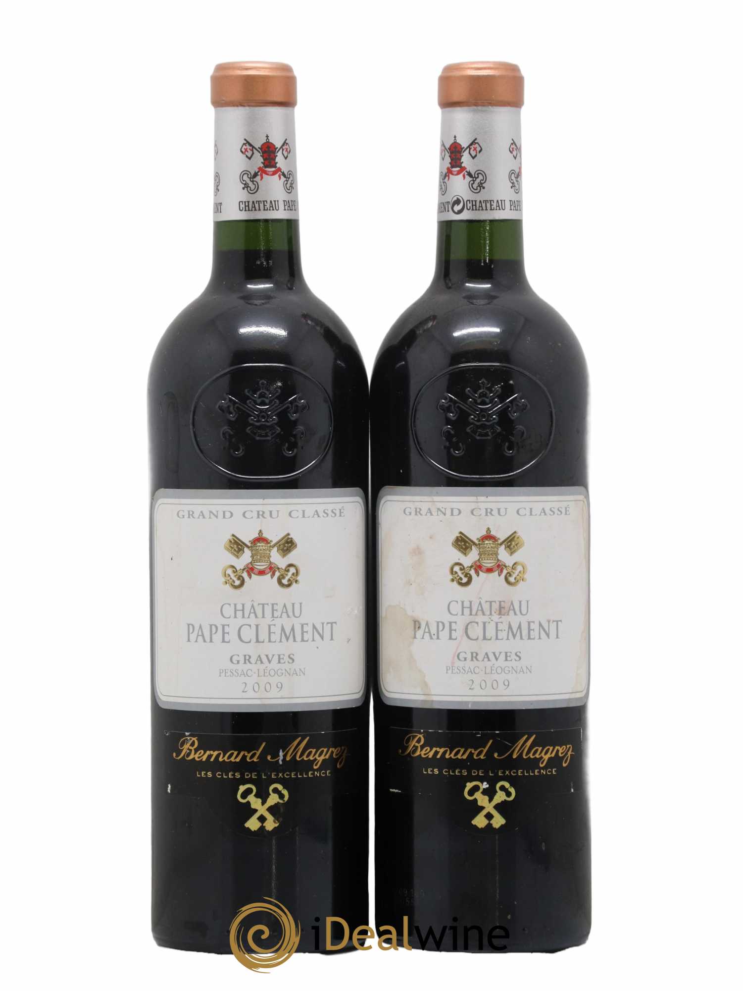 Château Pape Clément Cru Classé de Graves  2009 - Lot de 2 Bouteilles