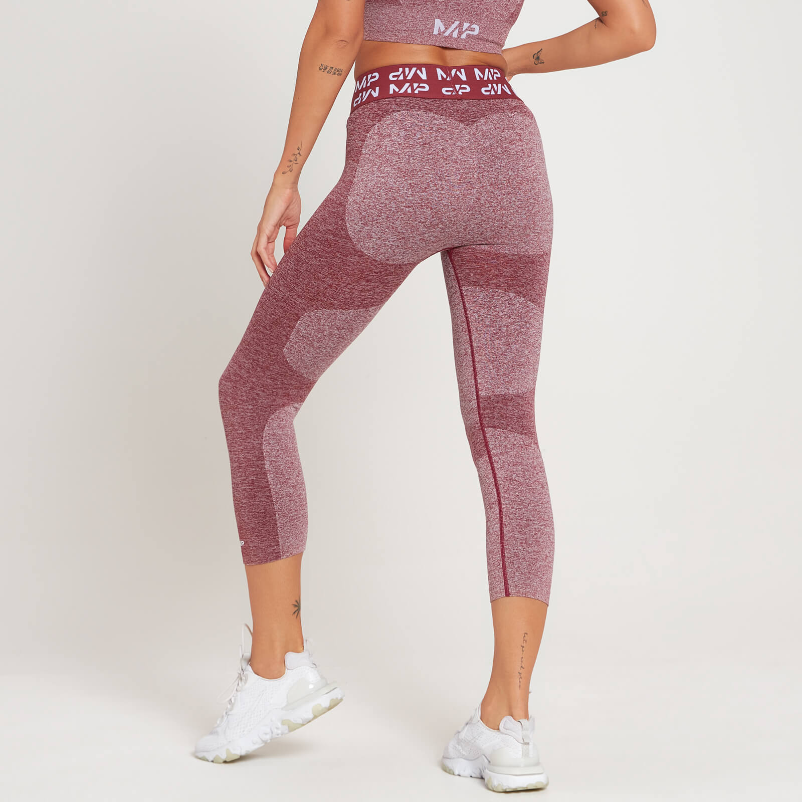 Legging ¾ MP Curve pour femmes – Cerise noire