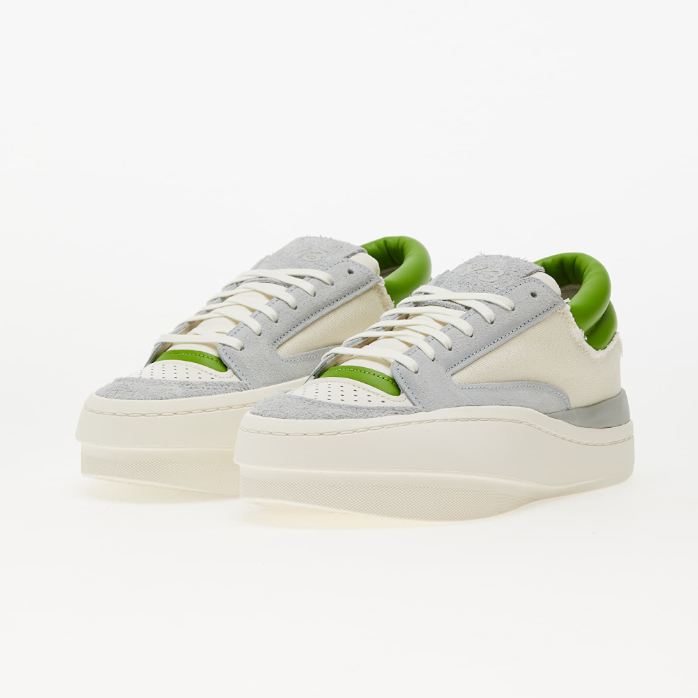 Y-3 Centennial Lo Off Wonder Silver Team Rave Green IG0797 / weiss