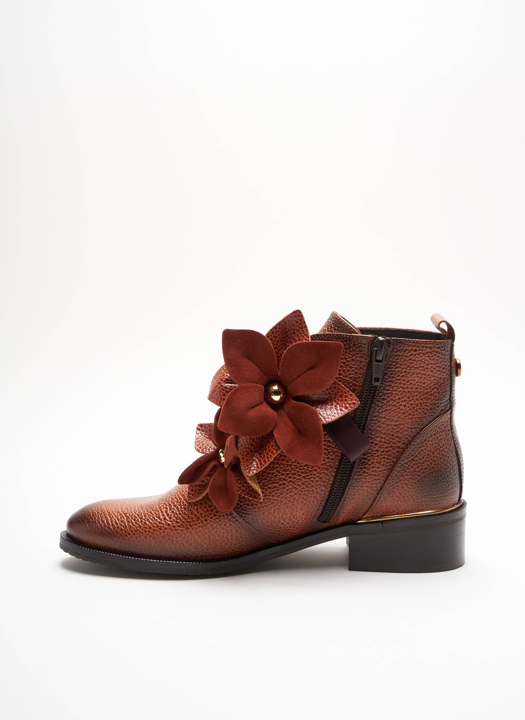 Mlv Bottines Femme couleur marron