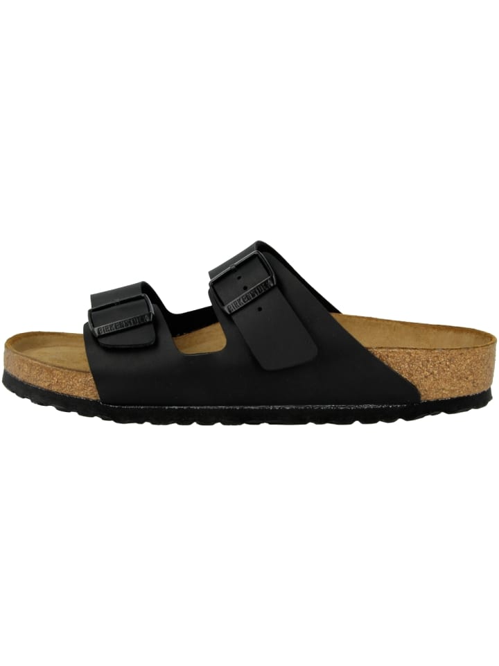 Birkenstock Sandale Arizona SFB Birko-Flor Weichbettung normal in schwarz günstig kaufen