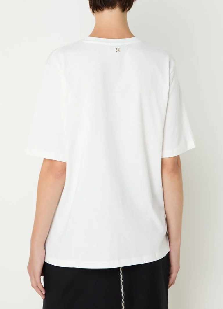 T-shirt Fifth House Daniel con logo in rilievo