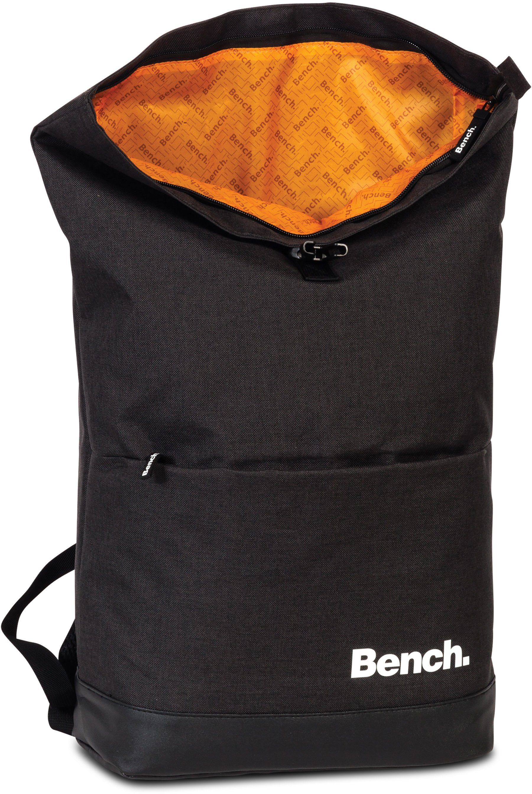 Bench. Laptoprucksack Roll-Top, schwarz