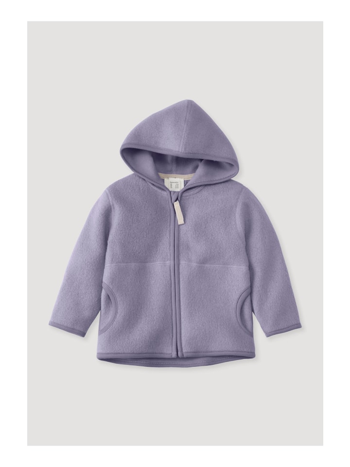 Hessnatur Fleece-Jacke in lavendel günstig kaufen