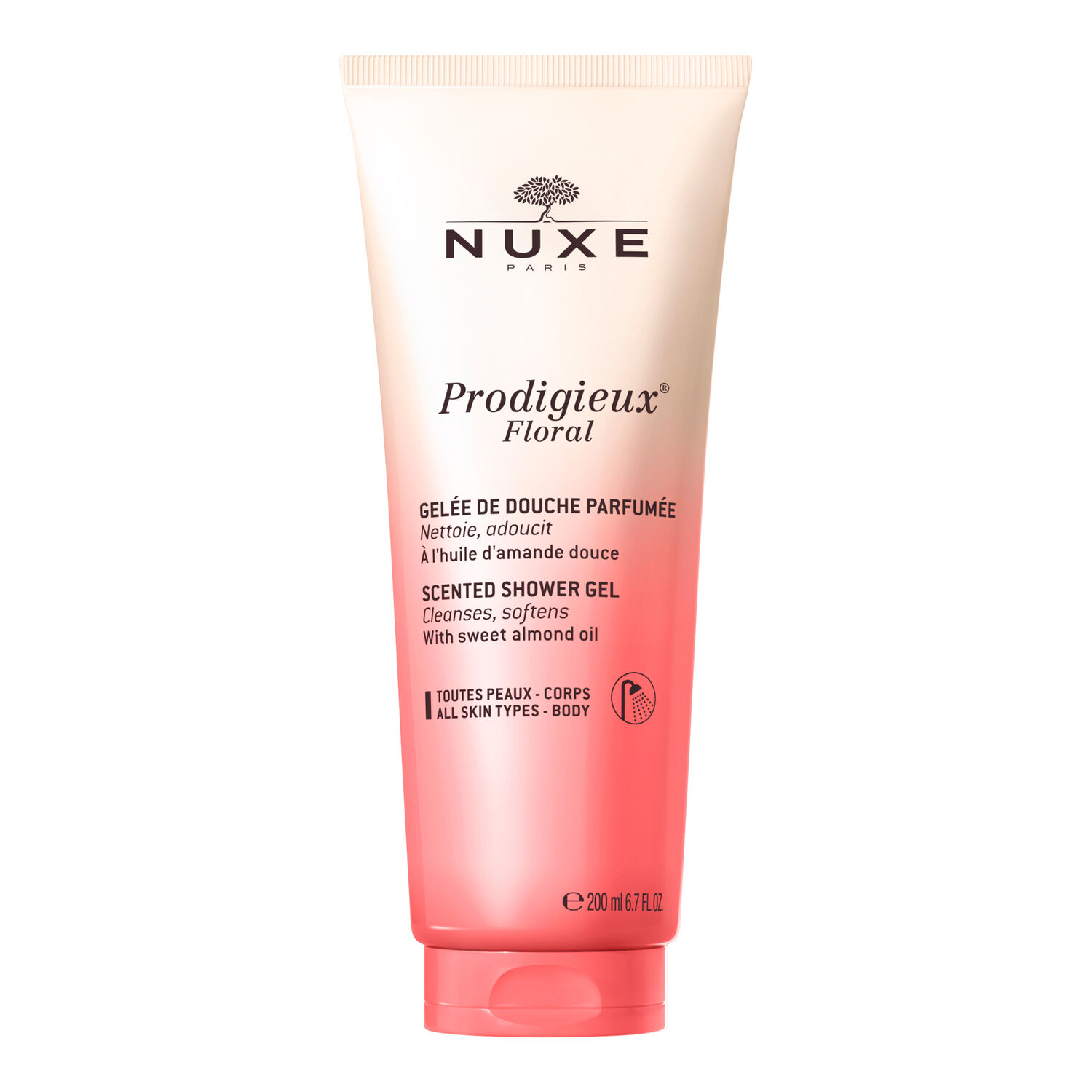 Nuxe Gelée de Douche délicate Prodigieux®Floral Prodigieux® - Toutes peaux - 200ml