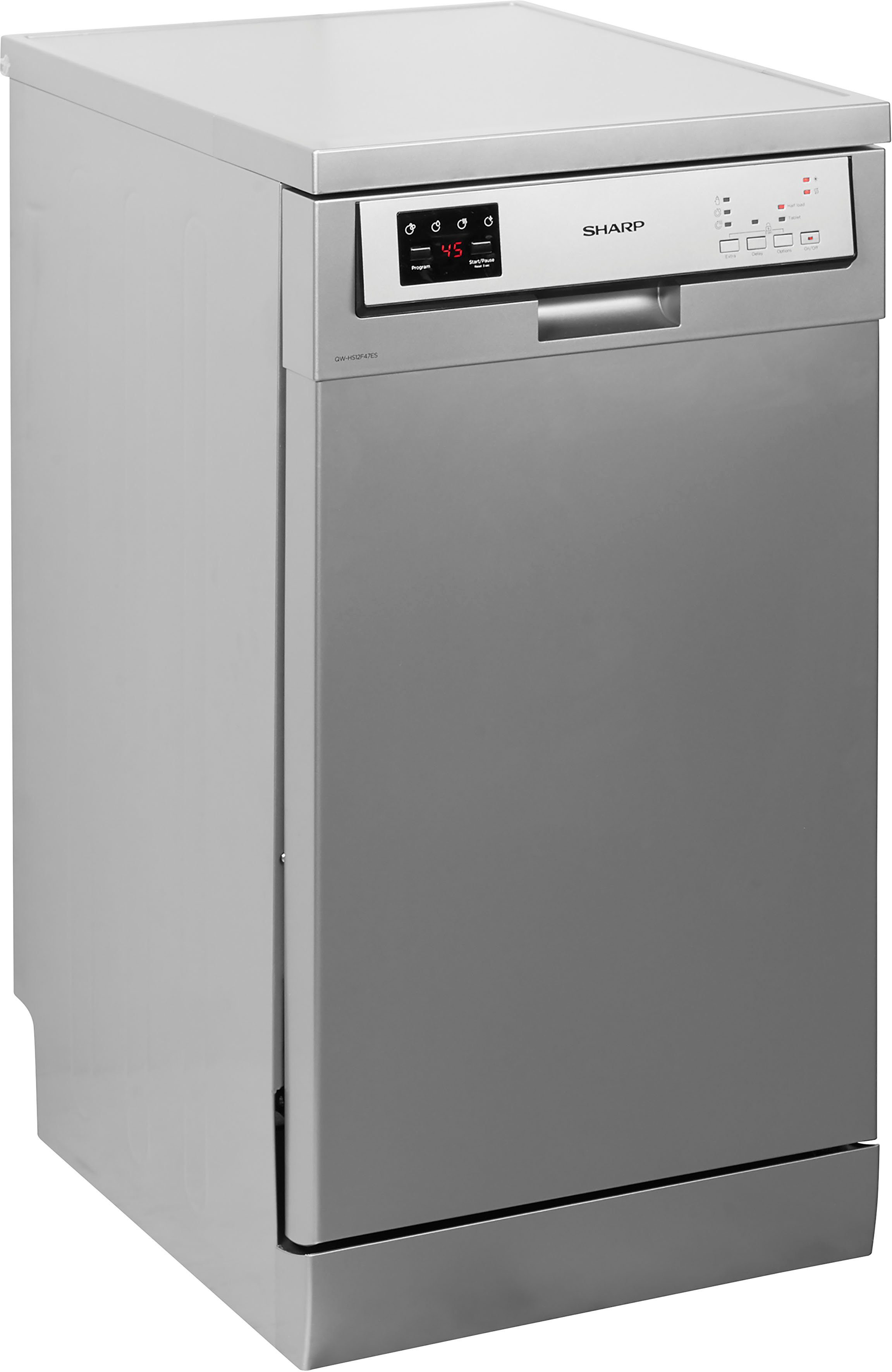 Sharp Standgeschirrspüler, QW-HS12F47ES-DE, 11 l, 10 Maßgedecke