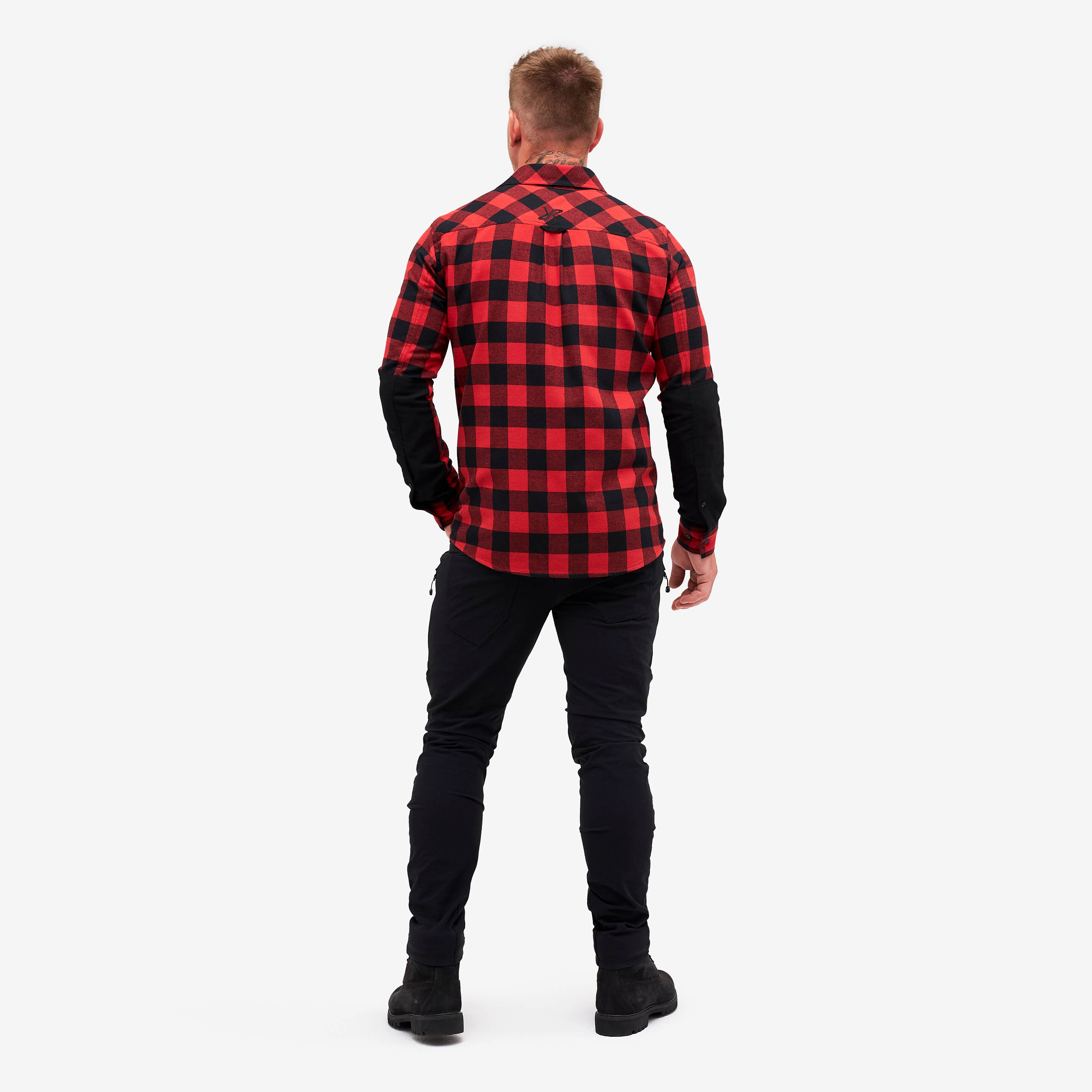 Campfire Shirt Homme Black/Dark Red