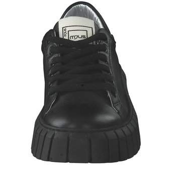Mjus Basement Plateau Sneaker in schwarz