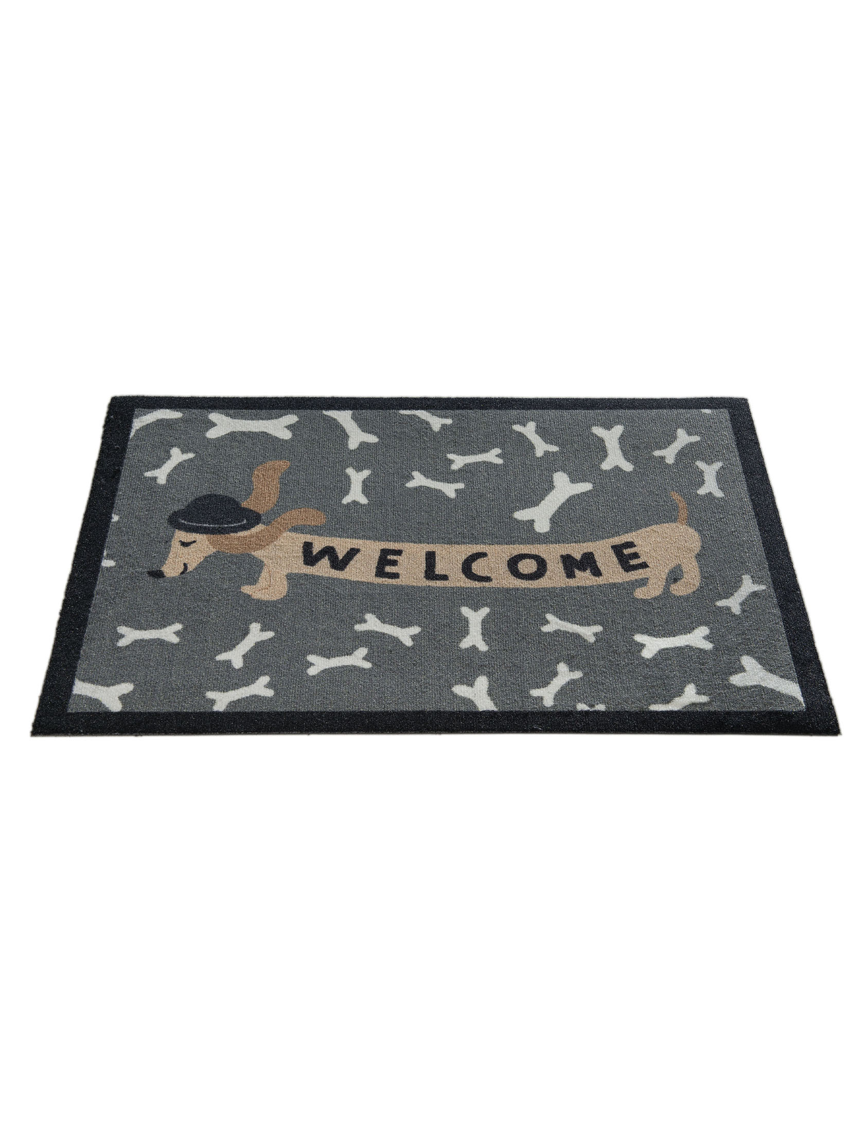 Door Sauberlaufmatte, Dachshund Welcome