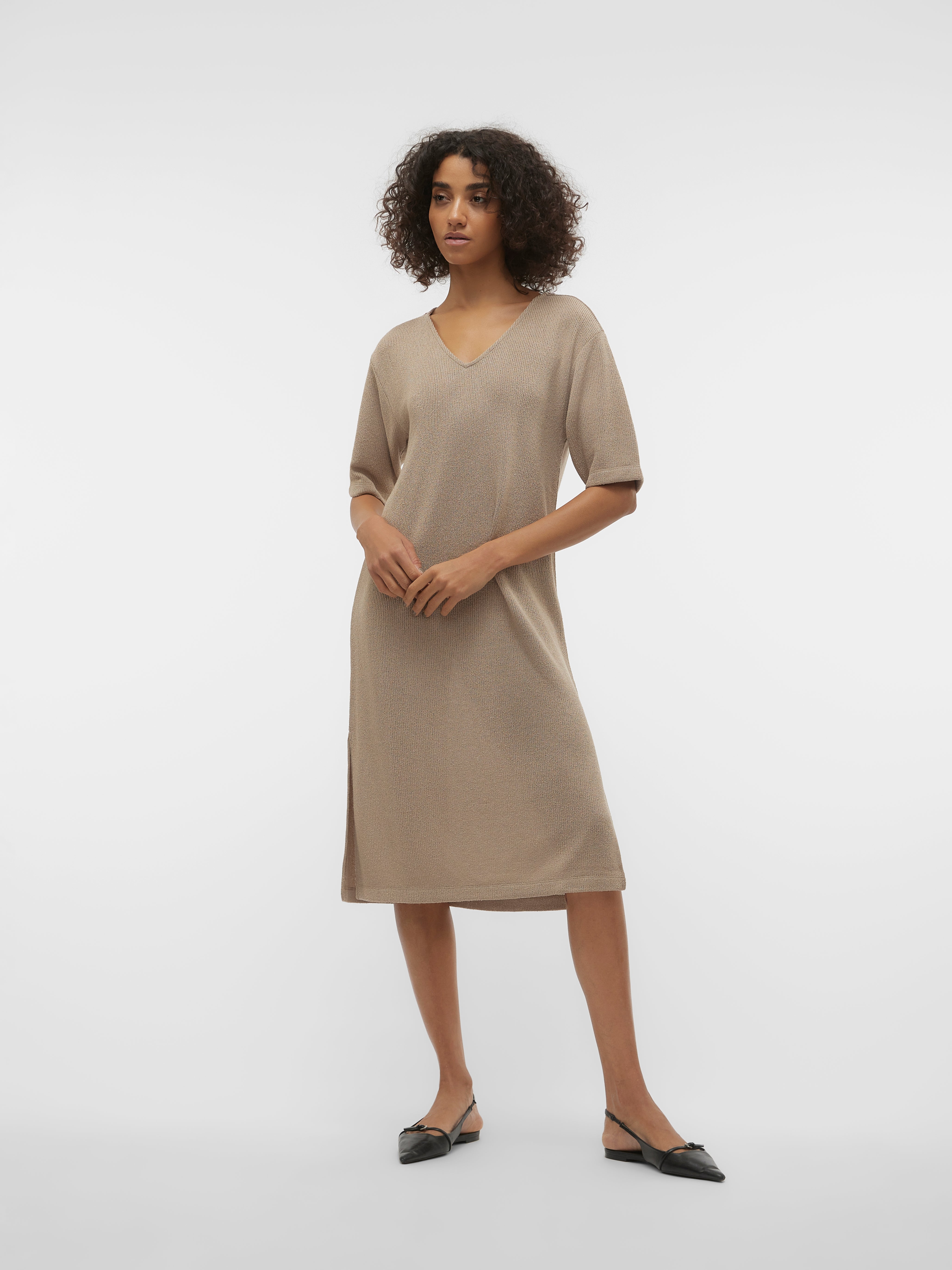 VMEDDIE Langes Kleid
