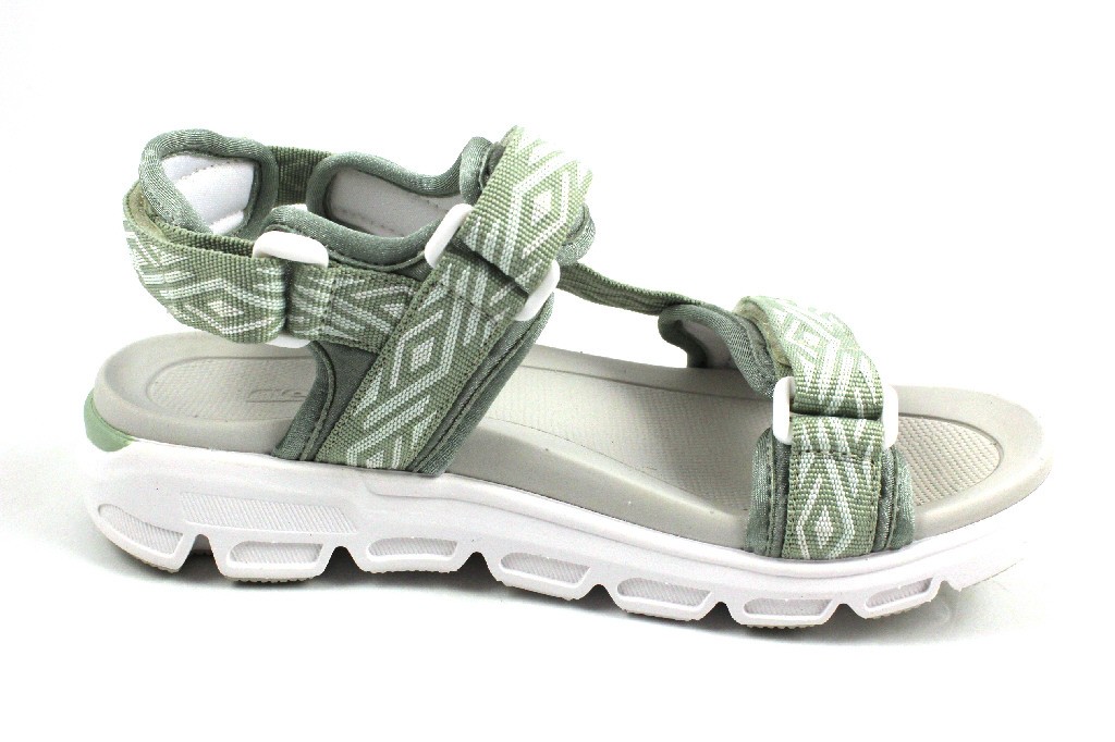 RIEKER Komfort Sandalen grün Sandale grün