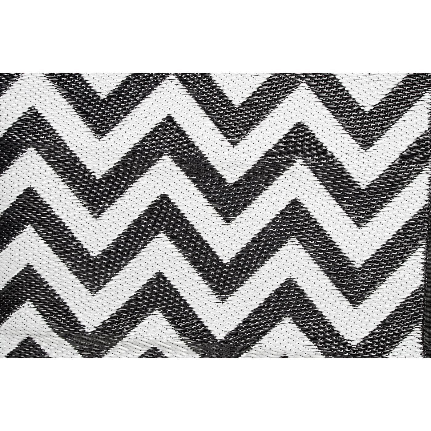 Bo-Camp Wave 270 x 200 cm schwarz weiße Chill-Matte