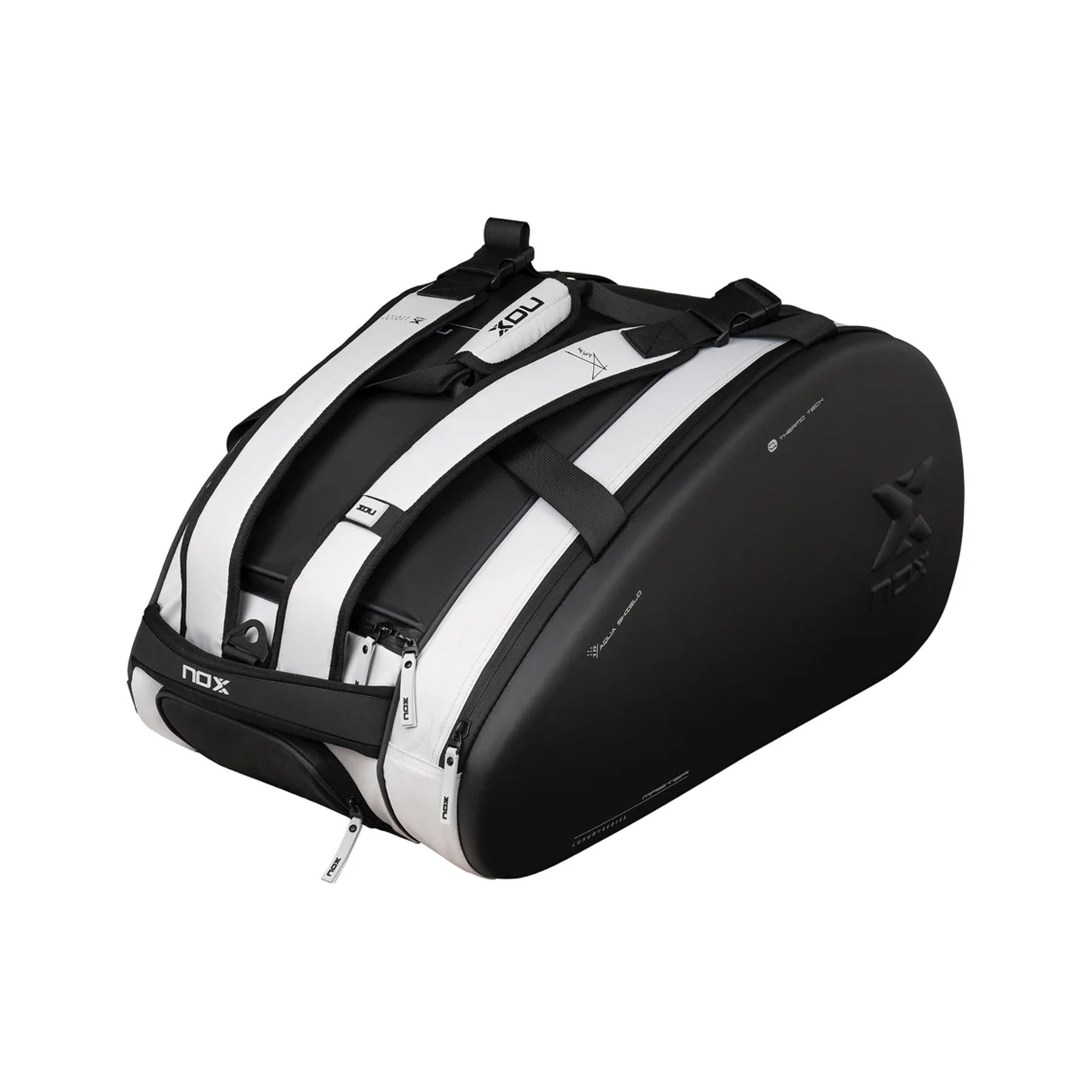 Master Series Padelschlägertasche - Schwarz, Grau