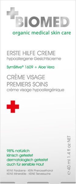 Biomed Erste Hilfe hypoallergene Gesichtscreme