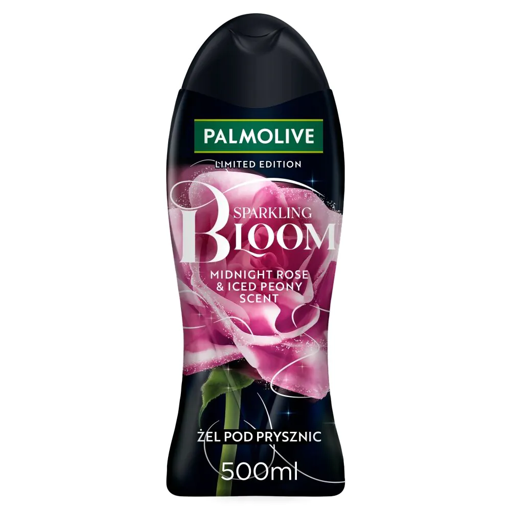 Palmolive gel za tuširanje s mirisom ruže i ledenog božura s pjenušavim cvijetom