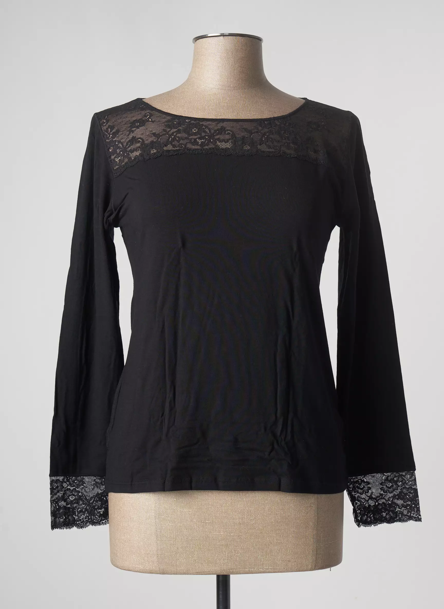 Avet Tops Caracos Femme couleur noir
