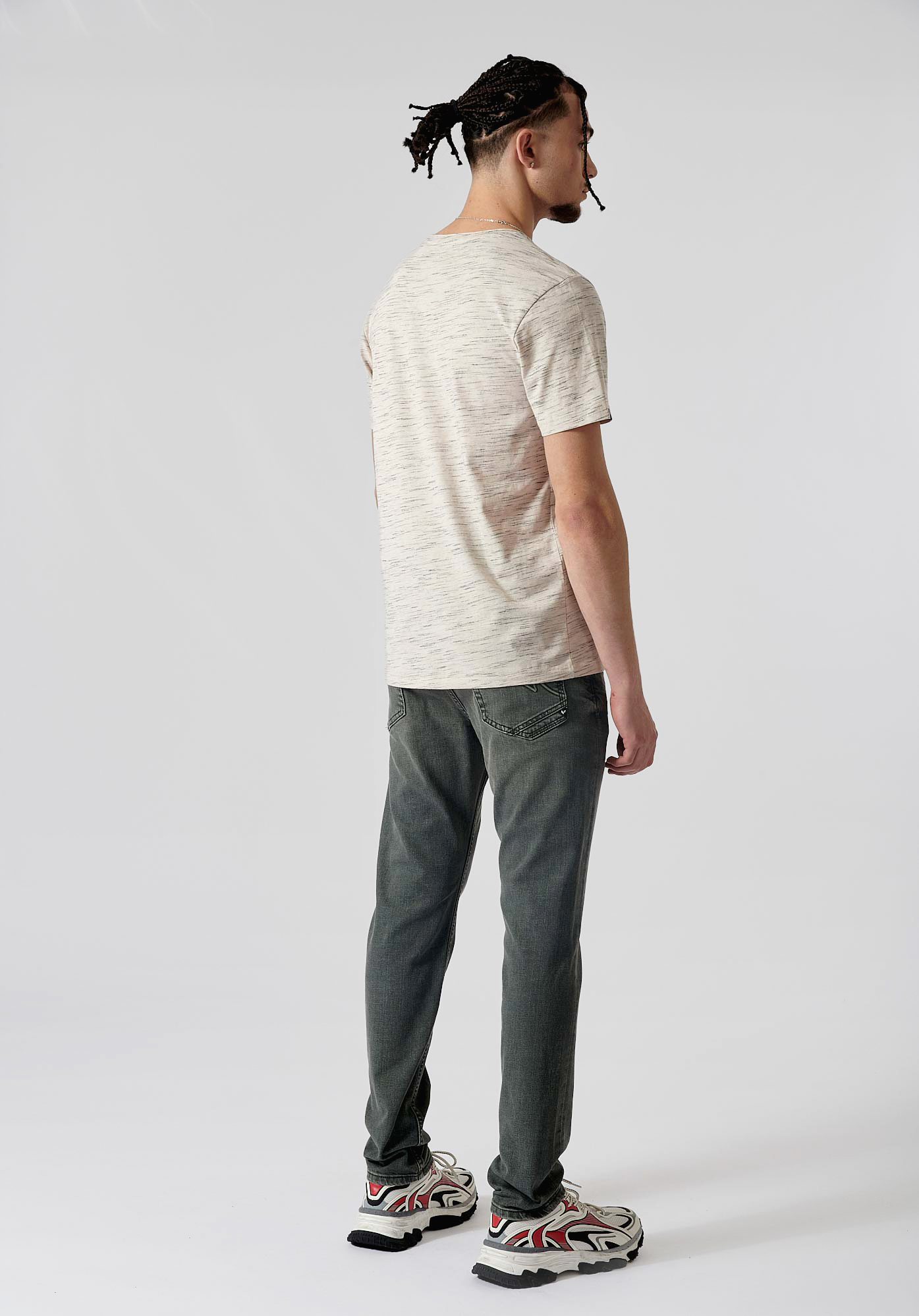 NETER  T-shirt écru homme