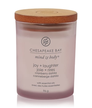 Chesapeake Bay Candle Mind & Body Joy & Laughter - Cranberry Dahlia Duftkerze 96 g