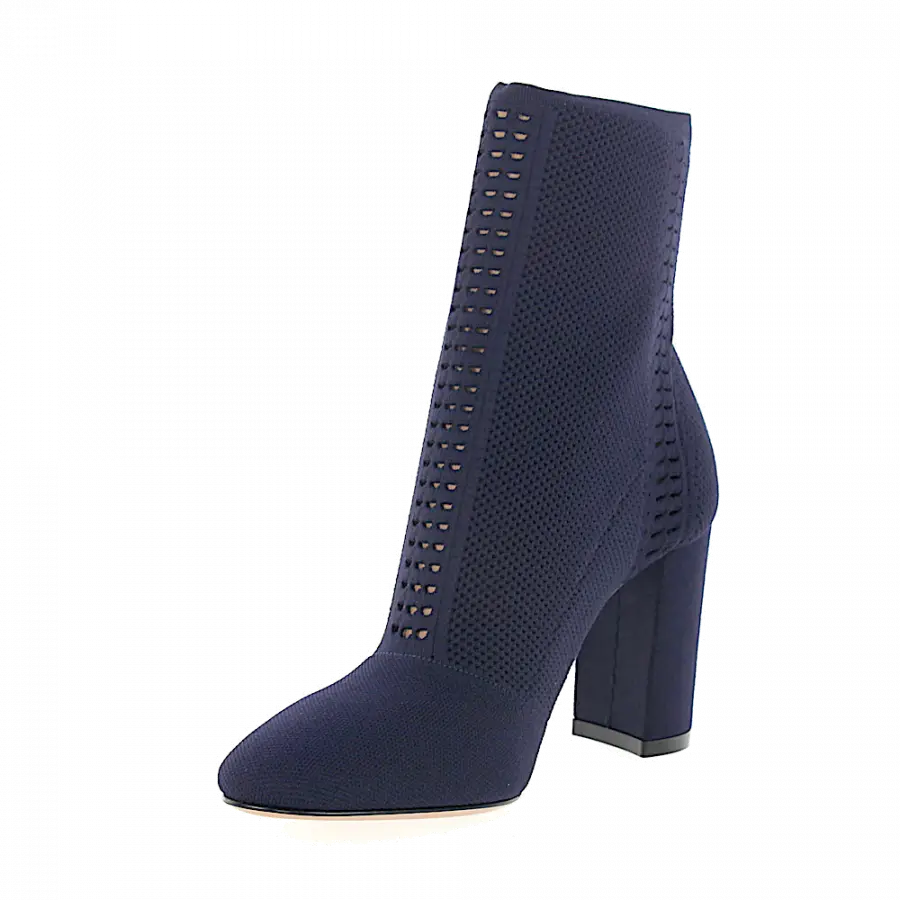 Gianvito Rossi - Stiefeletten THURLOW - blau