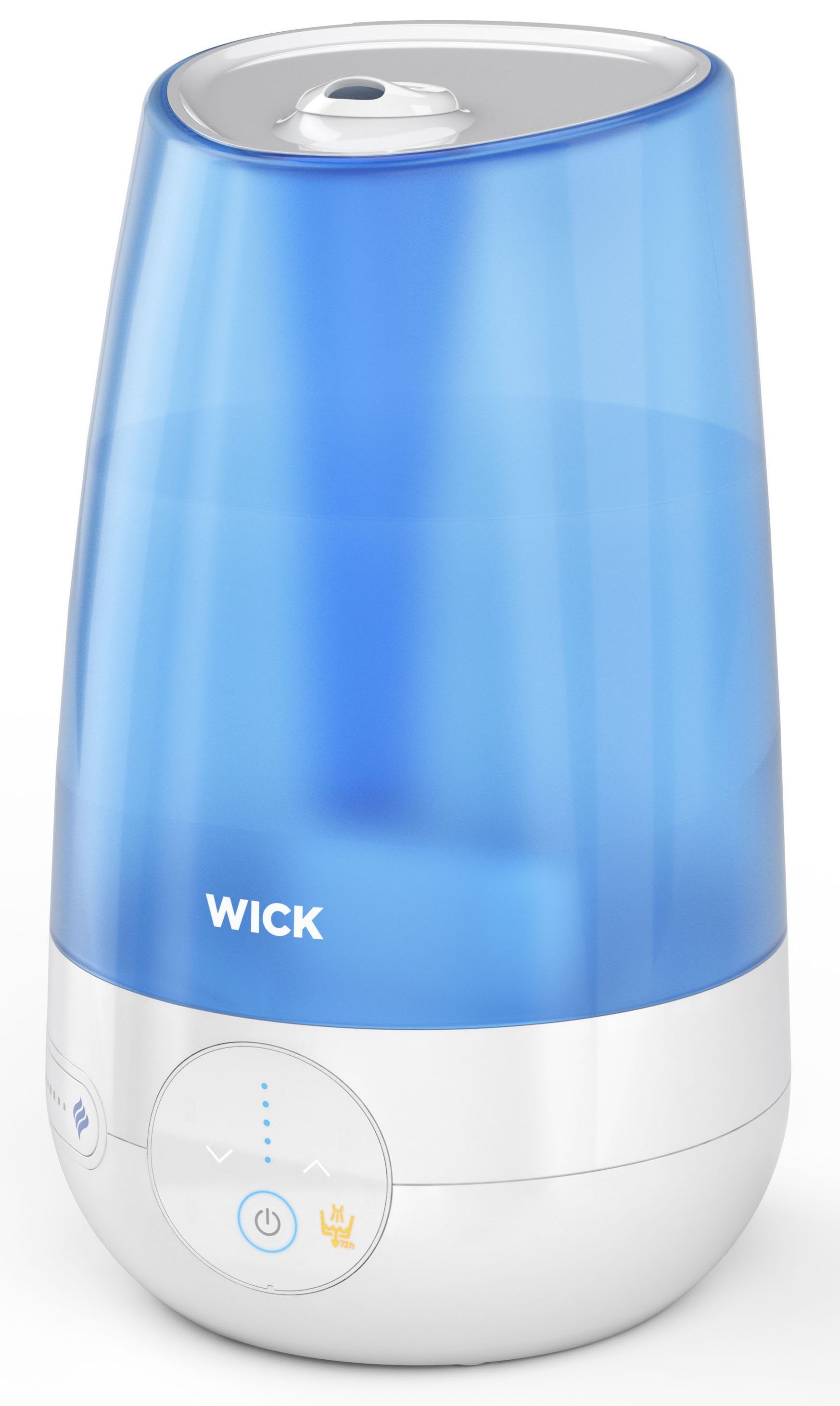 WICK Luftbefeuchter Ultraschall-Kaltluftbefeuchter, 4,5 l Wassertank, kompatibel mit den VapoPads Duftpads mit ätherischen Ölen