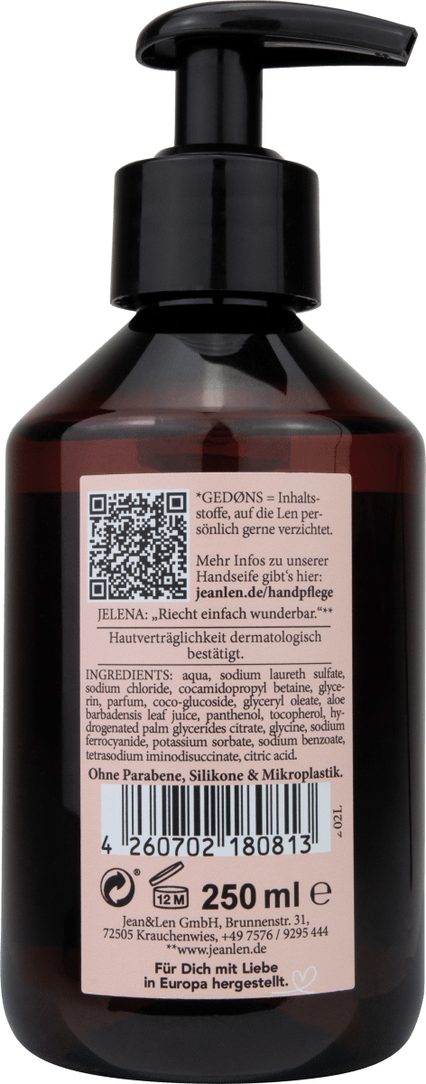 Flüssigseife Pfingstrose Litschi, 250 ml