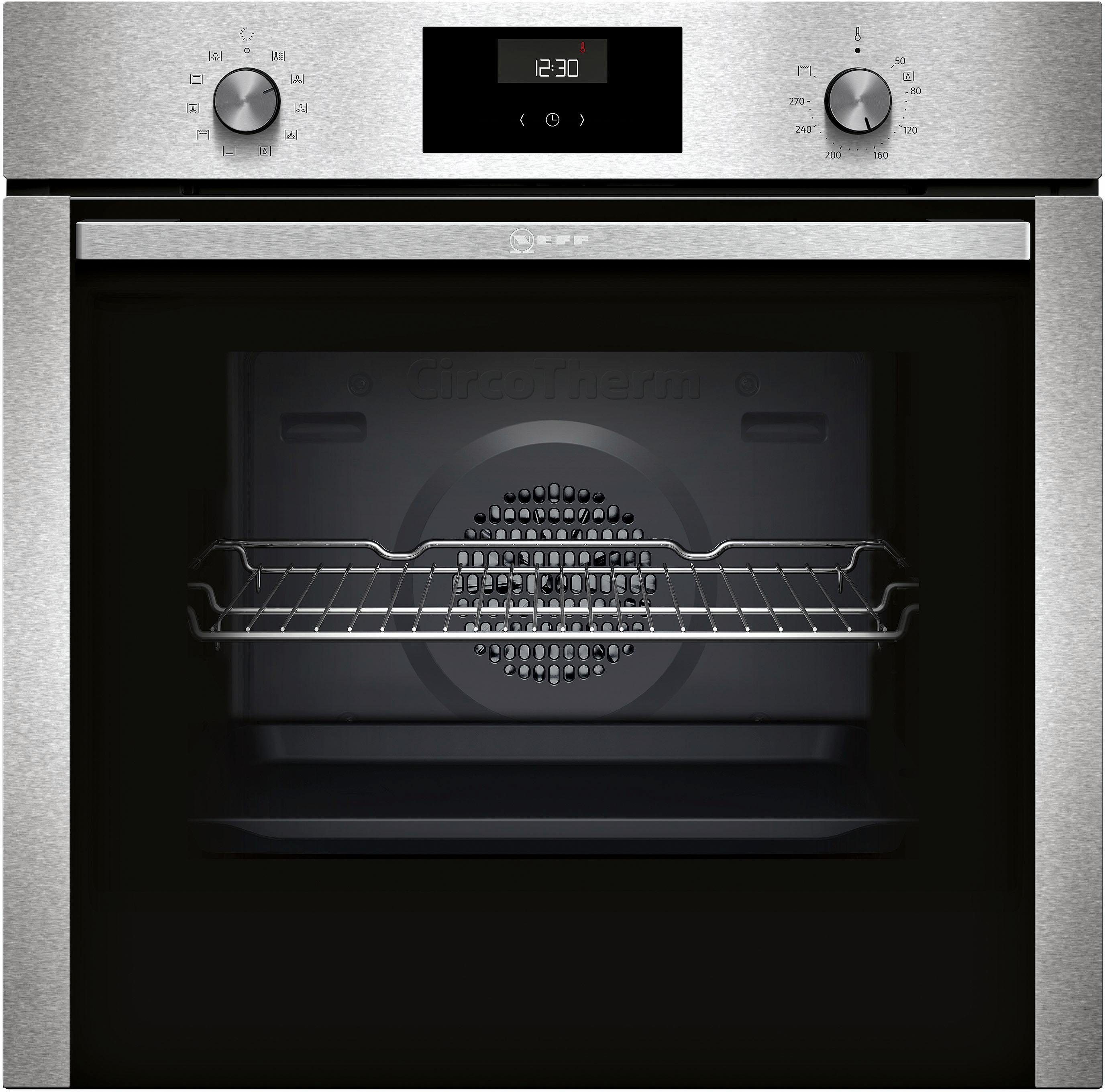 NEFF Einbaubackofen N 50 B1CCE2AN0, mit Teleskopauszug nachrüstbar, easyClean, CircoTherm®-Heißluft