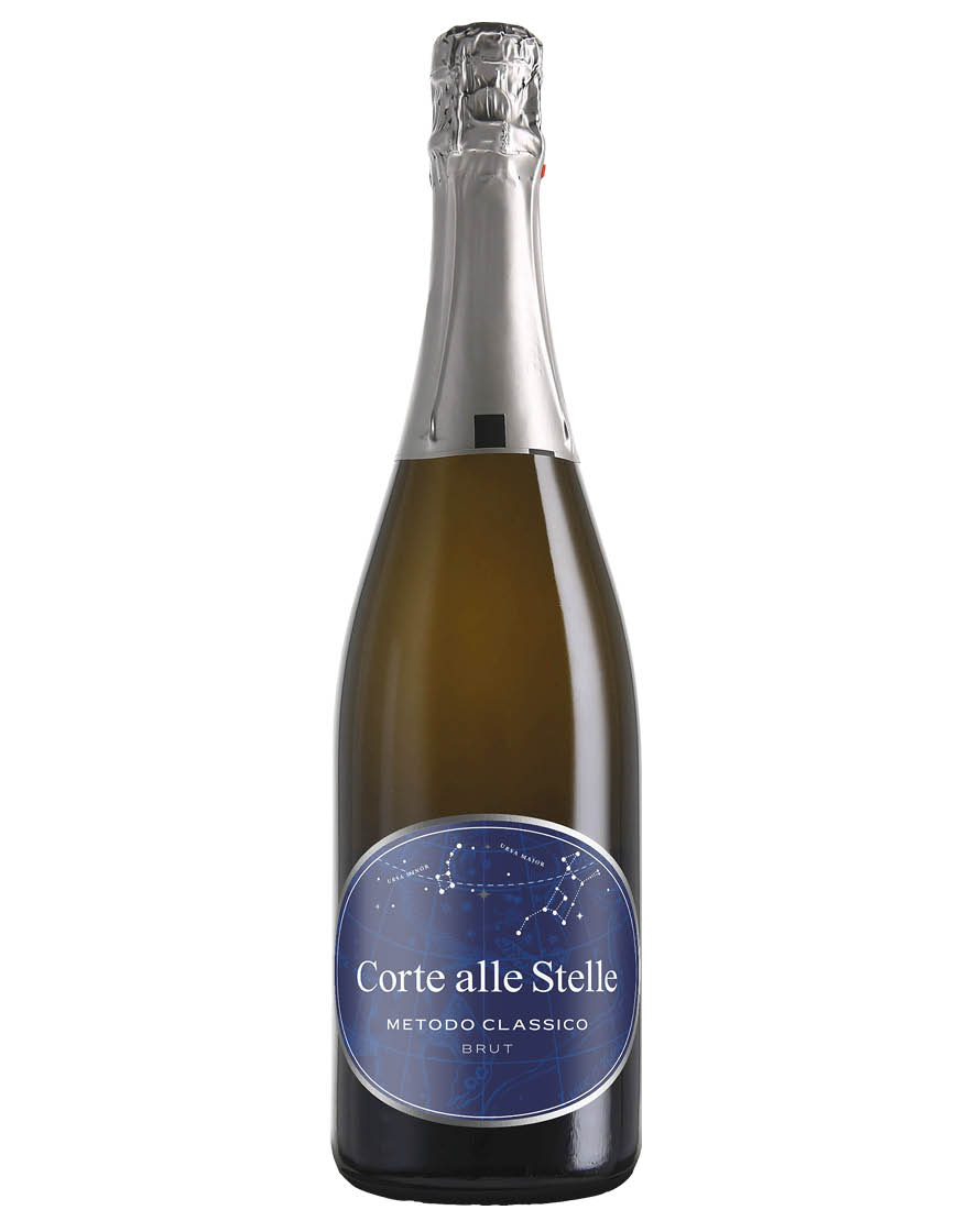 Vino Spumante di Qualità Metodo Classico Brut Corte alle Stelle 0,75 ℓ