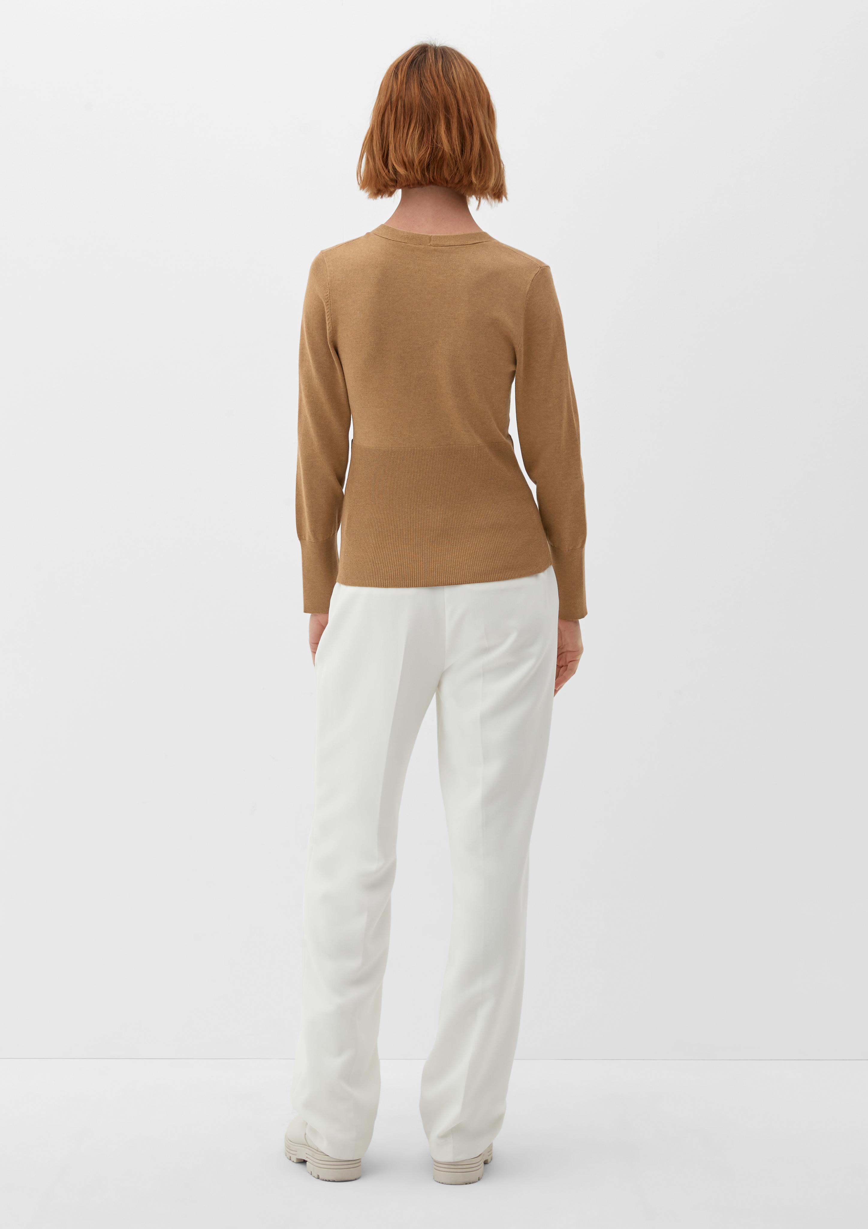 Pullover mit Rippbündchen  2123813-87X0