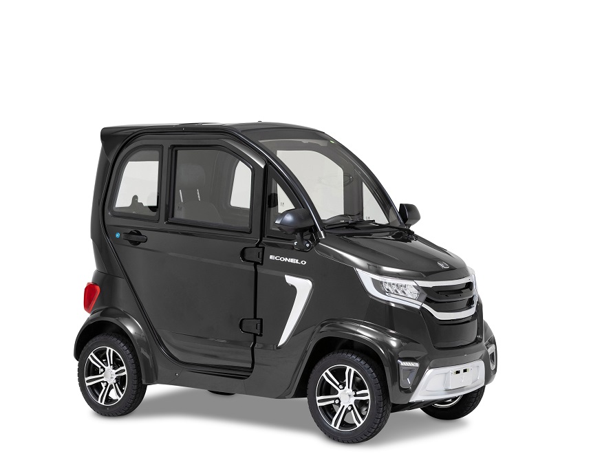 Econelo Elektro Kabinenroller Nelo 4.1 45 km/h schwarz