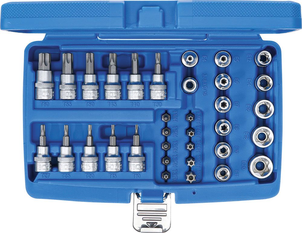 BGS technic Bit- und Steckschlüsseleinsatz-Satz 3/8