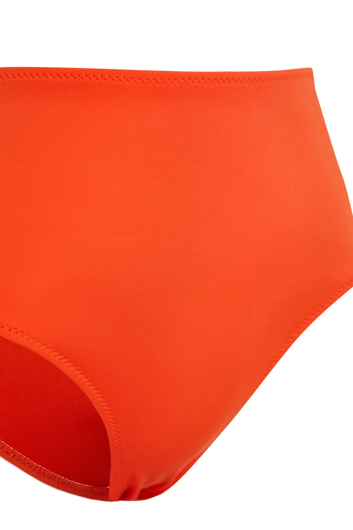 Trendyol Collection  Rote Hipster-Bikinihose mit hoher Taille TBESS21BA0057