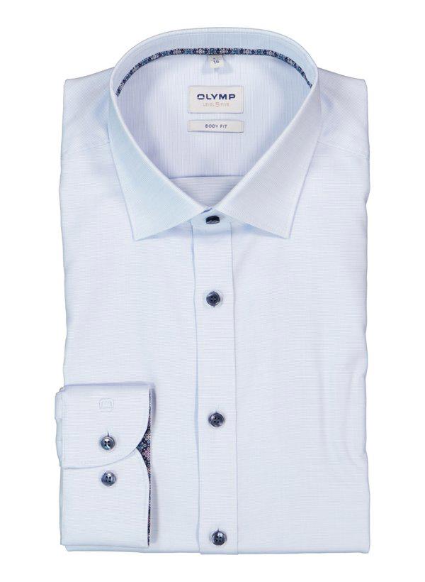 OLYMP, Hemd, Body Fit, Baumwoll-Stretch, Extra langer Arm 69, bleu