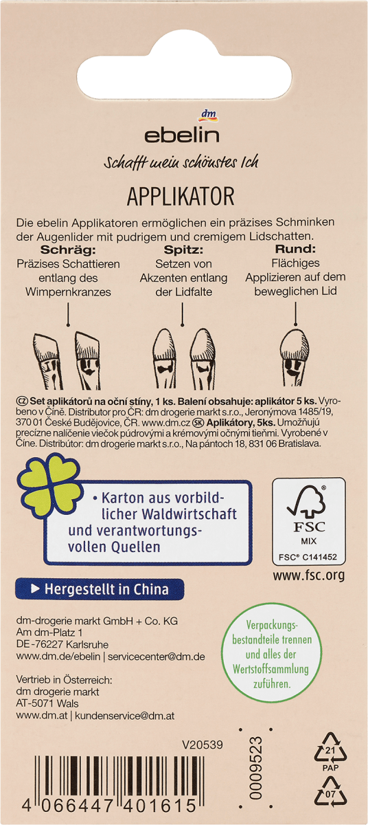 Applikatoren, 5 St