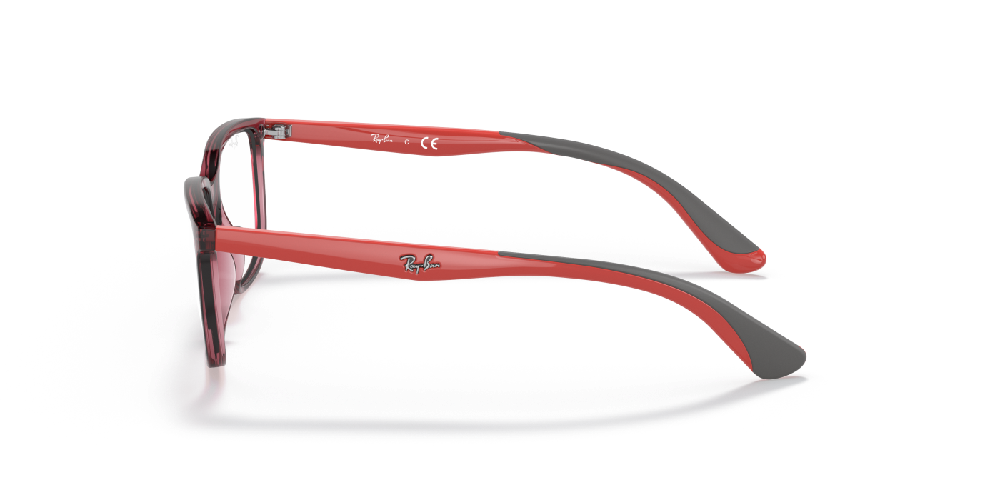 RB1605 OPTICS KIDS - Roșu lucios transparent