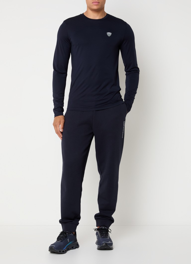 Emporio Armani  Longsleeve met logoborduring