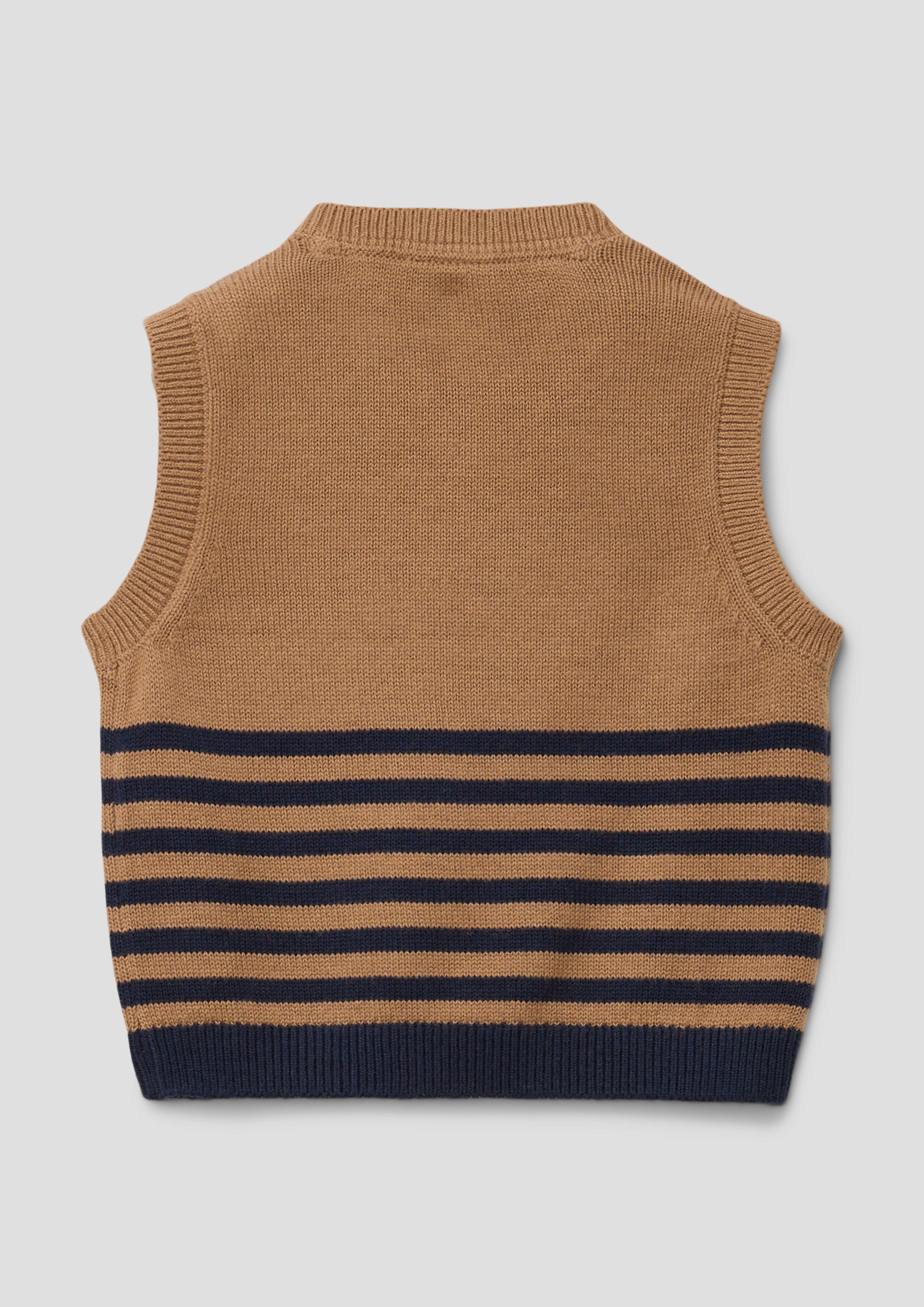 Strickpullunder mit Rentier-Motiv  2137838-84X7