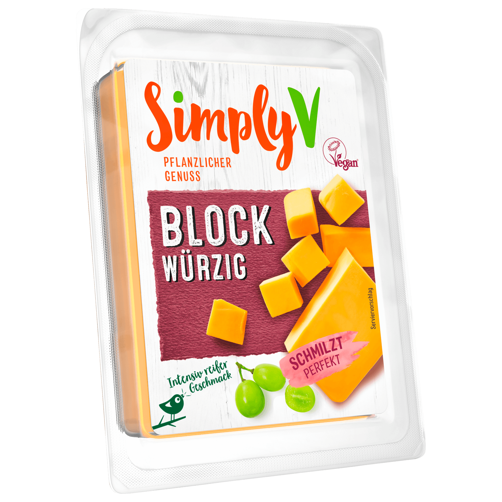 Simply V Block würzig vegan 200g