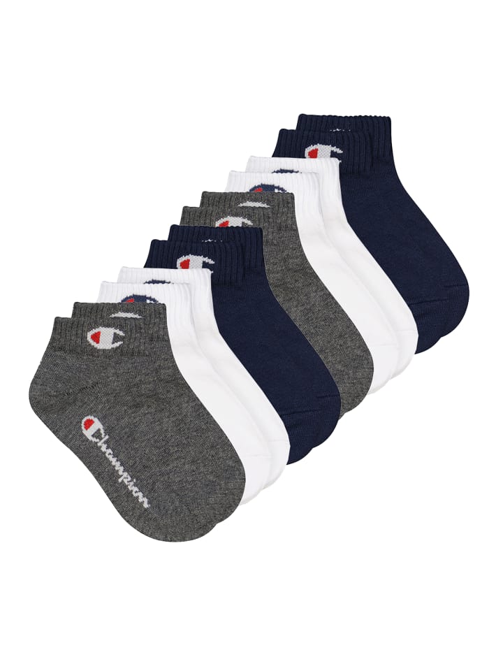 Champion Socken Quarter Socks 6pk in 532 - navy/grey/nightshadow b günstig kaufen