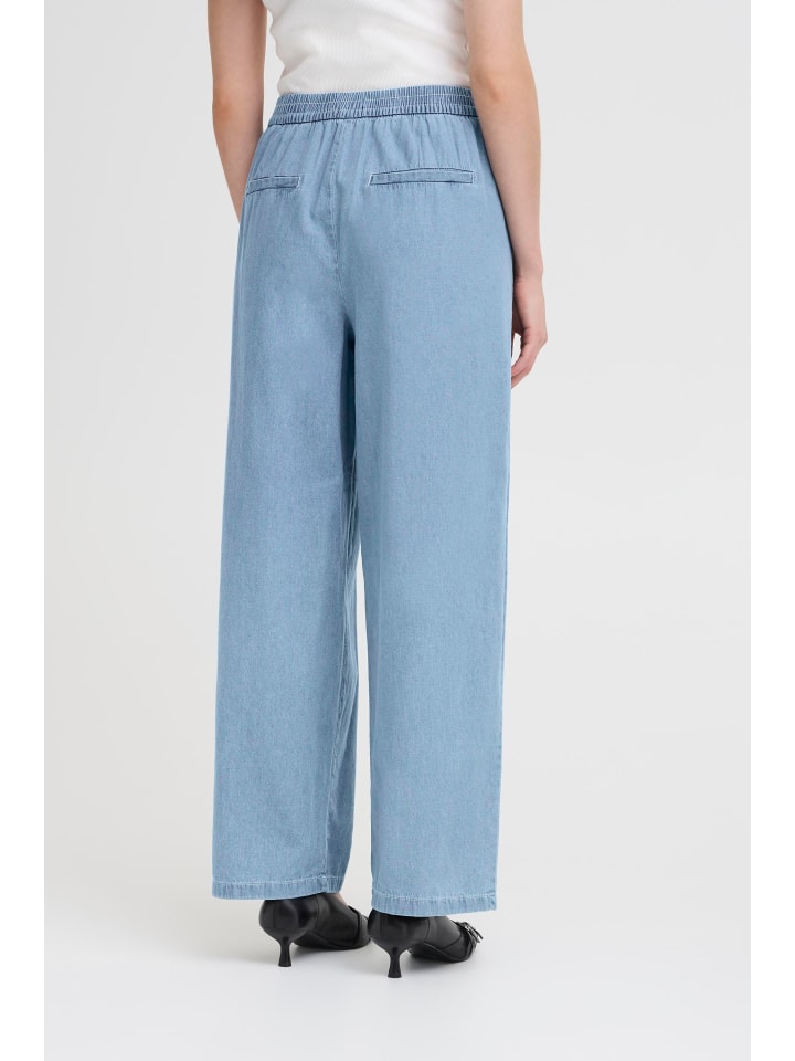 ICHI Bequeme Jeans in Blau günstig kaufen