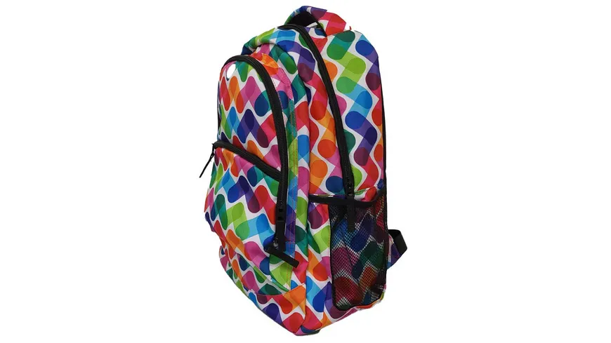 TRENDSHOP Rucksack bunt