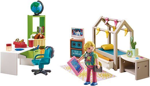 Playmobil® Konstruktions-Spielset Jugendzimmer (70988), City Life, (70 St), Made in Germany