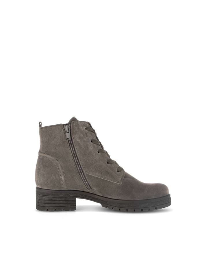 Gabor Comfort Schnürstiefeletten in grau günstig kaufen