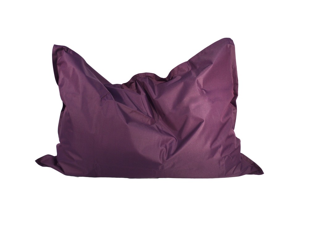 Kinzler Outdoorfähiger XL Sitzsack MESO, ca.100x140 cm, Farbe: Brombeer