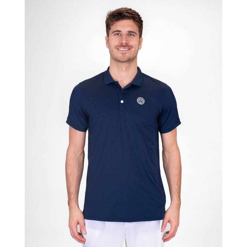 BIDI BADU Crew Polo Tennisshirt Herren