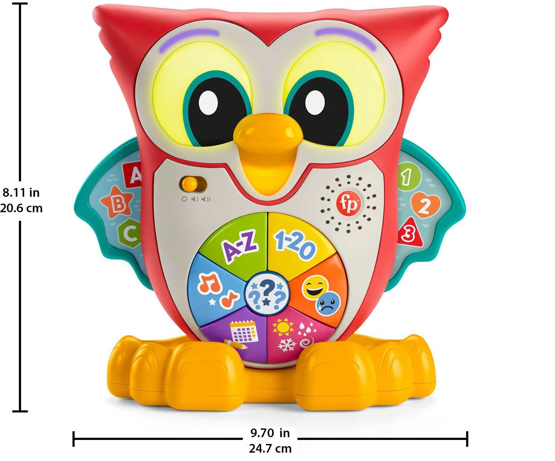 Fisher-Price® Lernspielzeug BlinkiLinkis Schlaue Eule, mit Licht und Sound